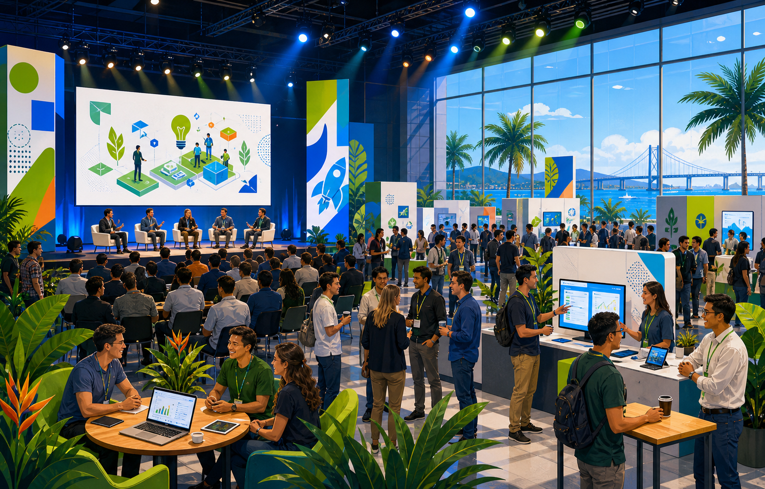 Startup Summit event illustration